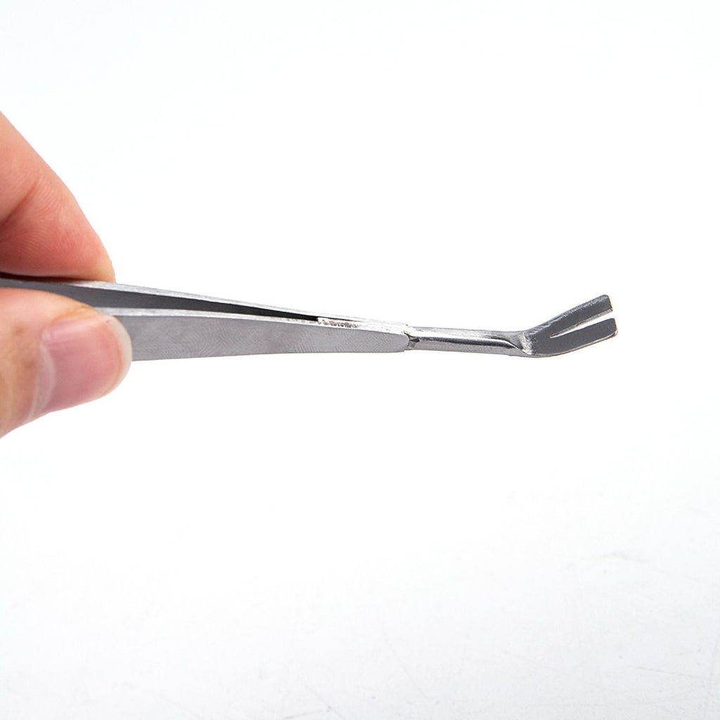 2 In 1 Stainless Steel Tick Tweezers Professional Tick Removal Tool for Cat Dog