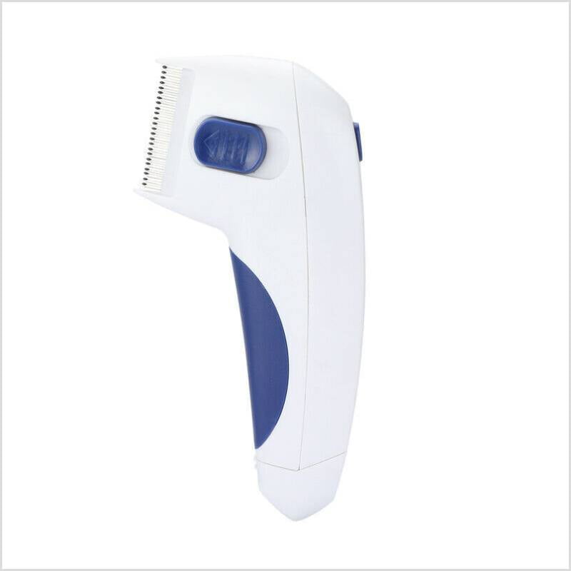 Pets Lice Remover Electric Flea Zapper Safe Cat Dog Cleaning Comb Hair Brush