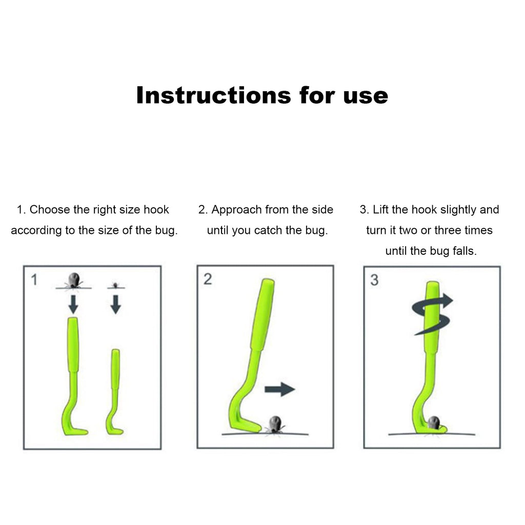 MIRROR 3Pcs Pet Flea Remover Effective Pet Tick Remover Hook Safe Pet Care Tick Extraction Tools Pet Supplies