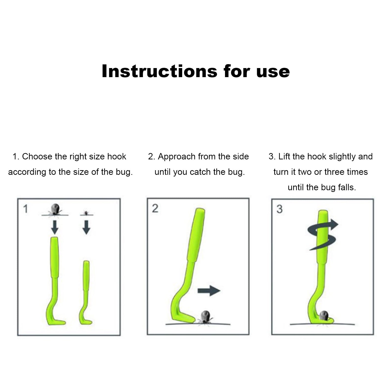 MIRROR 3Pcs Pet Flea Remover Effective Pet Tick Remover Hook Safe Pet Care Tick Extraction Tools Pet Supplies