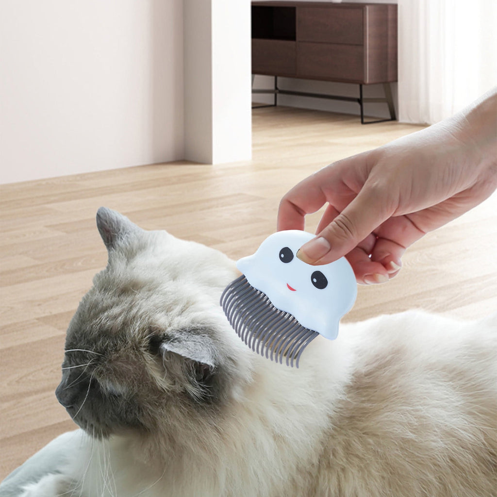 HomeDm Flea Comb for Cat Dog, Pet Hair Removal Comb Portable Hair Brush Dog Comb