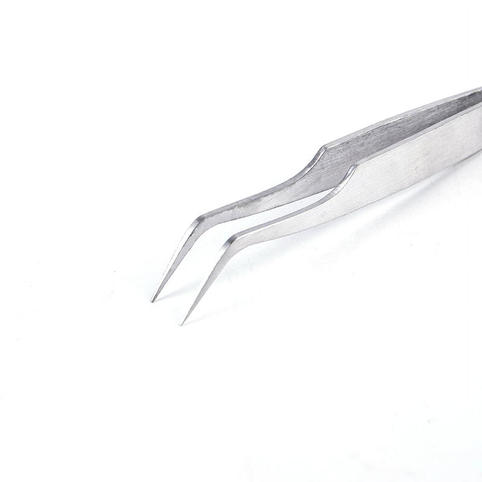 2 In 1 Stainless Steel Tick Tweezers Professional Tick Removal Tool for Cat Dog