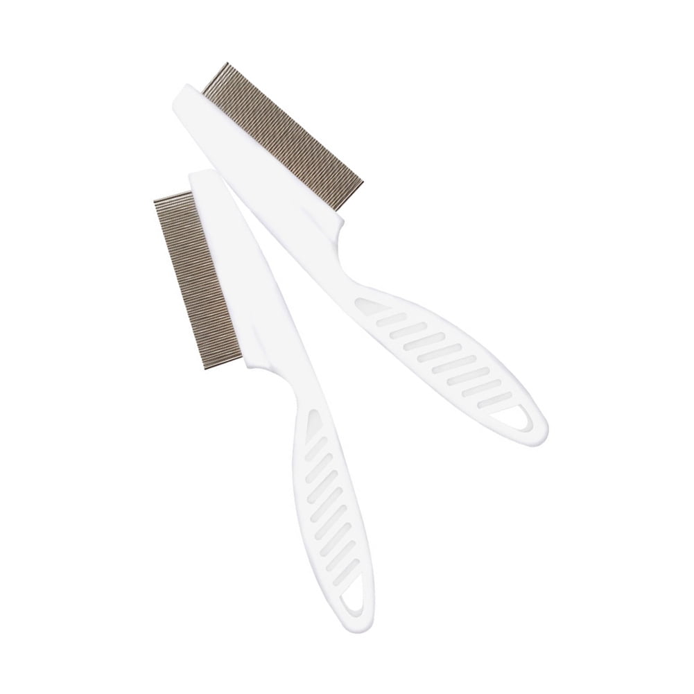 Yguping Stainless Steel Pets Shedding Steel Needle Comb Washable Puppy Self-cleaning Brushes Universal Dog Ticks Brush Grooming Products