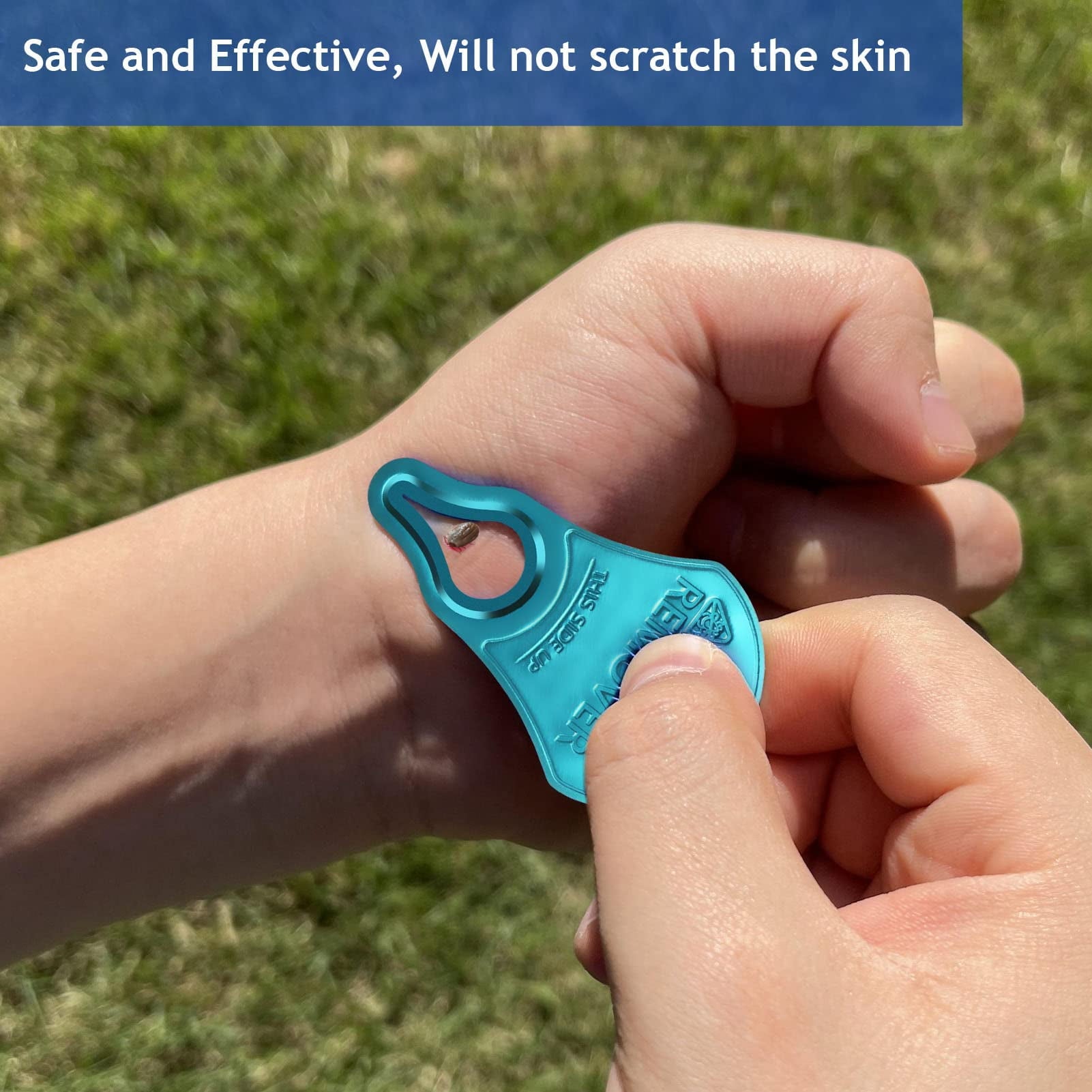 3 Pack Tick Remover Tool Portable, Tick Removal for Dogs and Humans, Safe and Reliable, Pain-Free, Essential Tools for Outdoor Activities