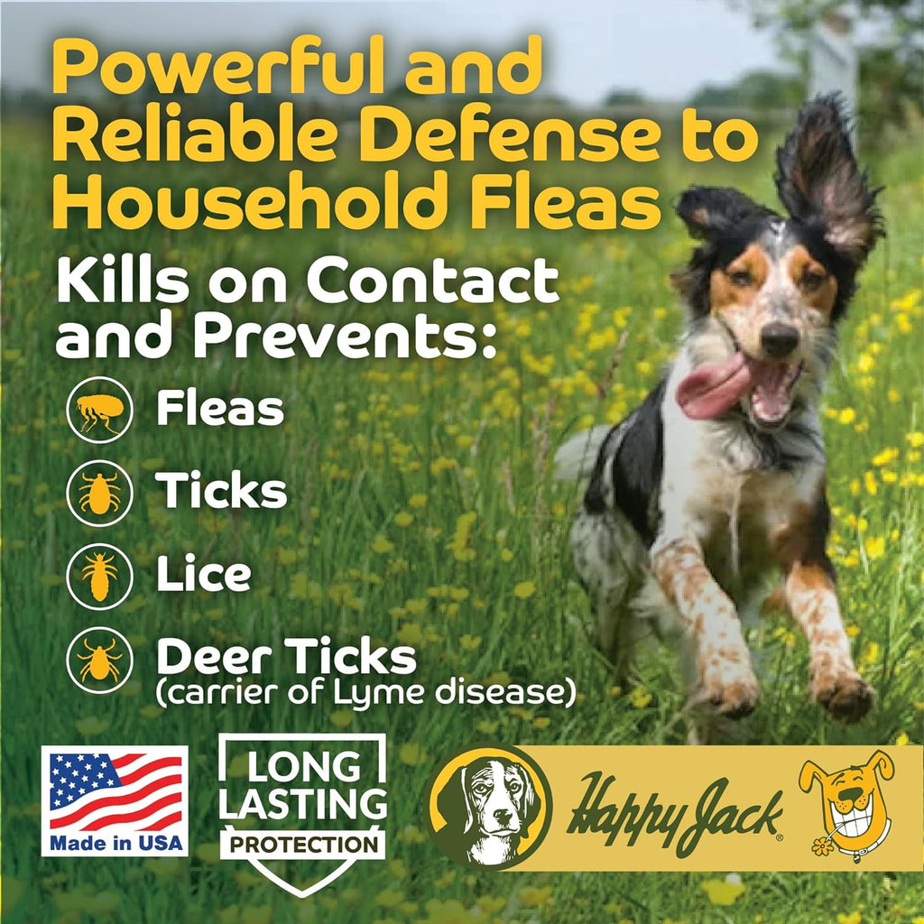 Happy Jack Flea and Tick Powder for Dogs, 5 oz Can