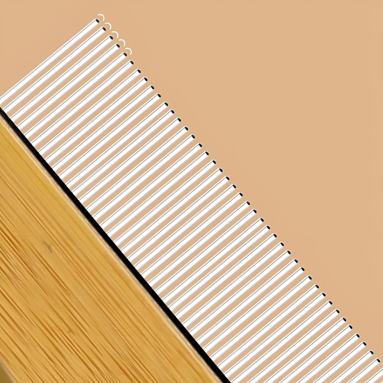 ACDANC Flea Comb,Stainless Steel Flea Comb for Cats,For Medium & Long Hair Tick Comb for Dogs