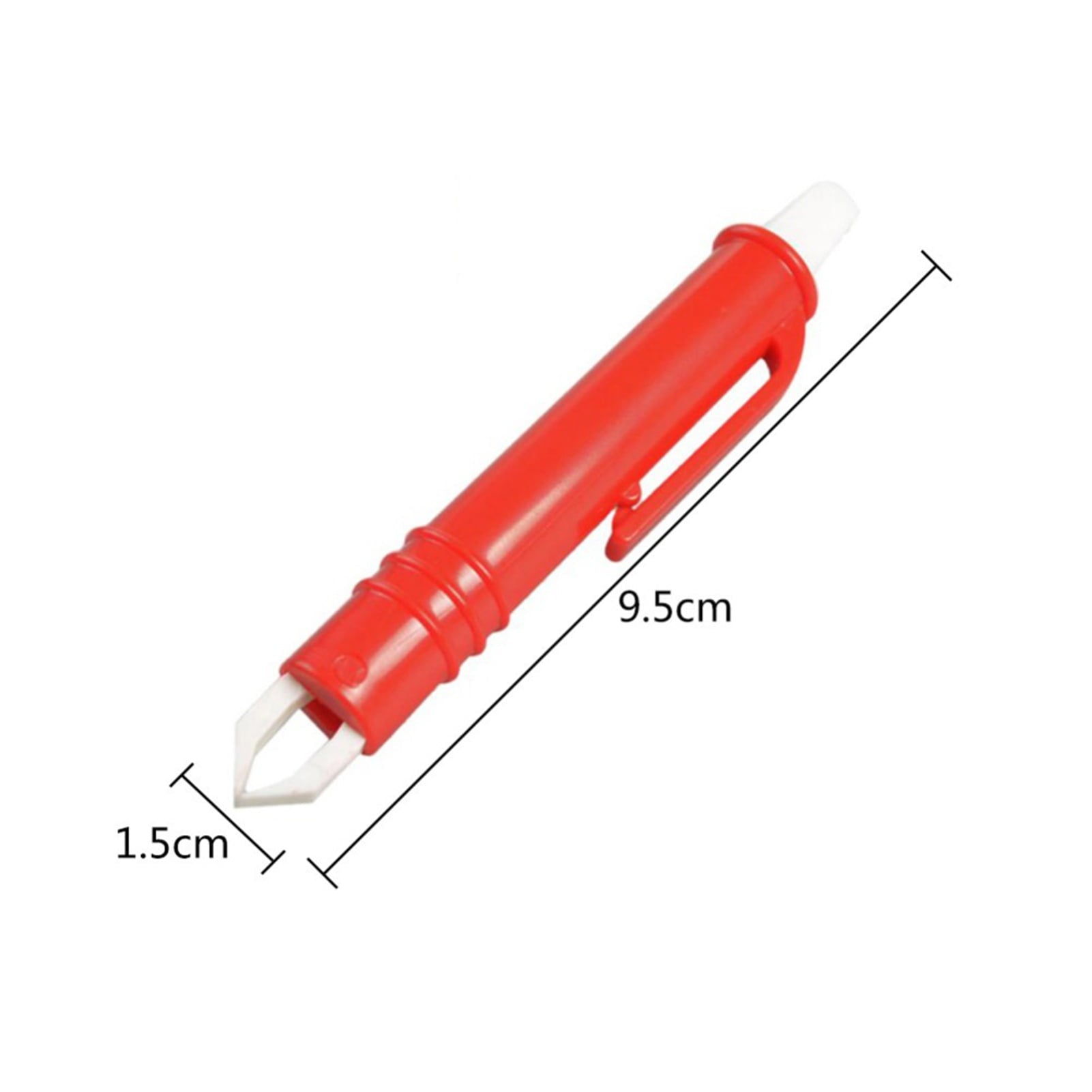 jiaroswwei Flea Clip Ergonomics Handle Removing Ticks Lightweight Mite Anti Dog Cat Ticks Remover Tool for Home Use