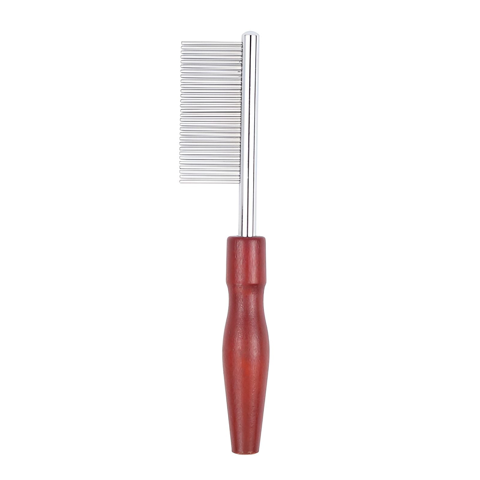 ACDANC Dog Comb,Compact & Convenient Metal Comb,Rounded Bristles Dematting Comb for Dogs,Muzhi