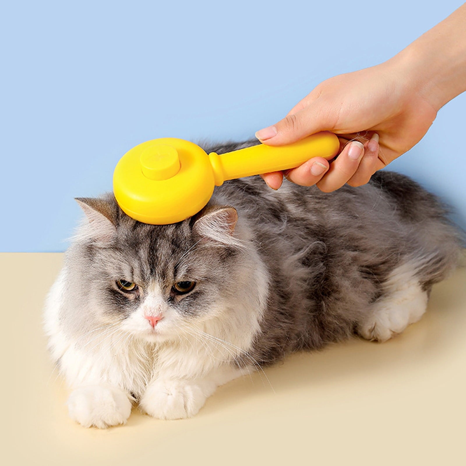 Guozer Pet-spray-massage-comb for Cats and Dogs 1PCS Dog-hair-brush with Spray Function Dog-shedding-brush Pet Hair Cleaning Misting Comb