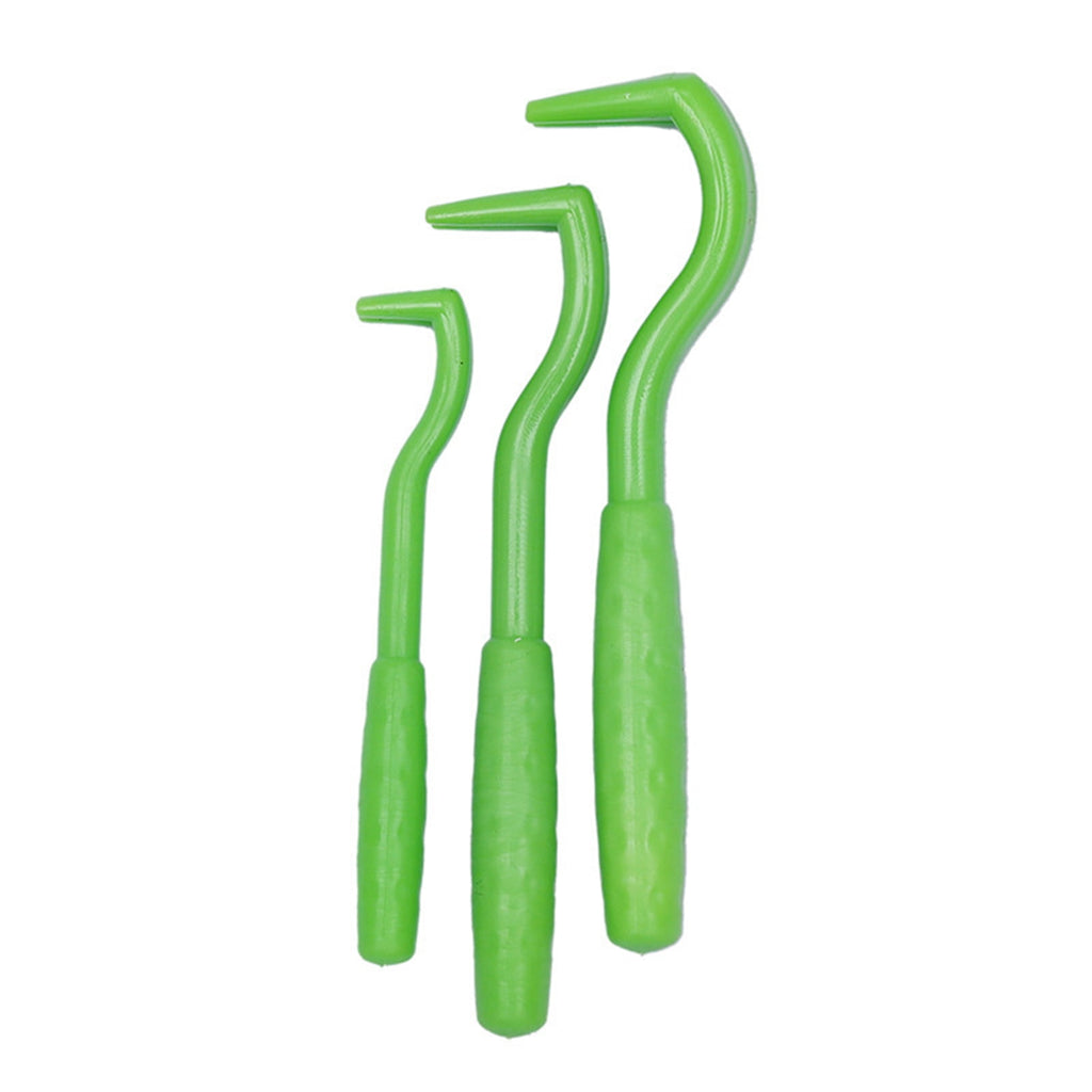 MIRROR 3Pcs Pet Flea Remover Effective Pet Tick Remover Hook Safe Pet Care Tick Extraction Tools Pet Supplies