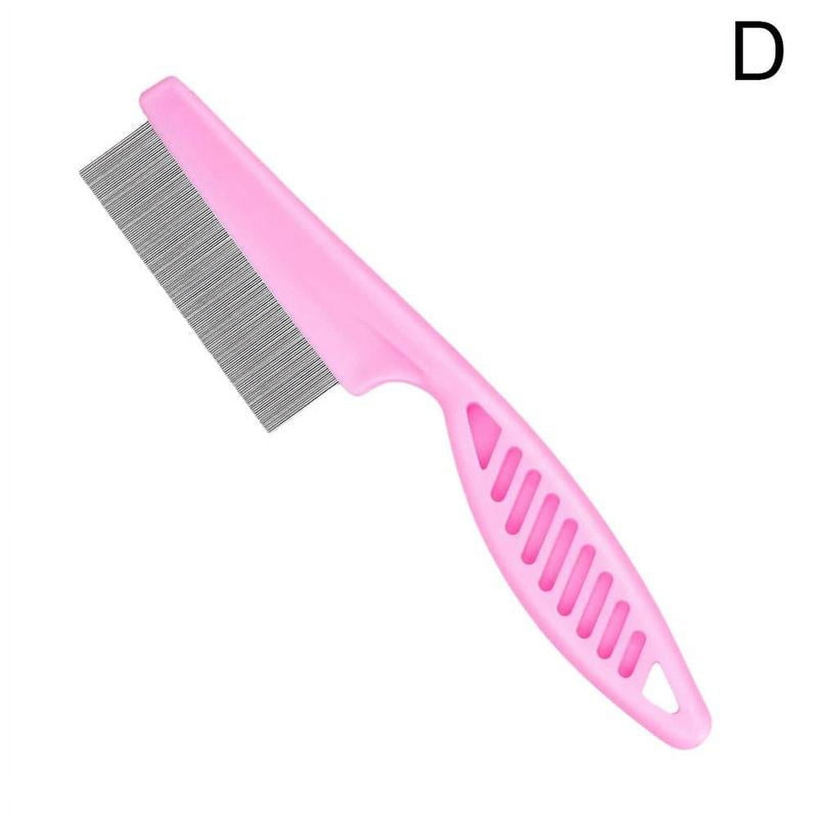 Pet Narrow Nit Comb Dog Massage Comb Hair Grooming Close Brush Hair Tooth Fleas Pet Car Cleaning Pet Combs S2z4 Tools U6K9