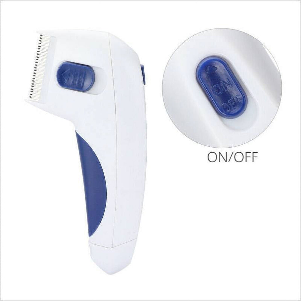 Pets Lice Remover Electric Flea Zapper Safe Cat Dog Cleaning Comb Hair Brush