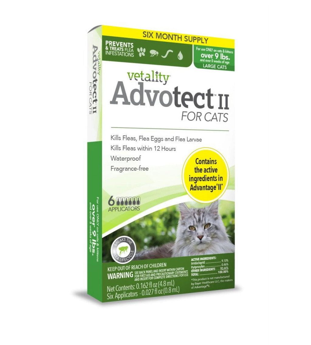 Vetality  9 lbs Advotect Ii Cat Flea Treatment