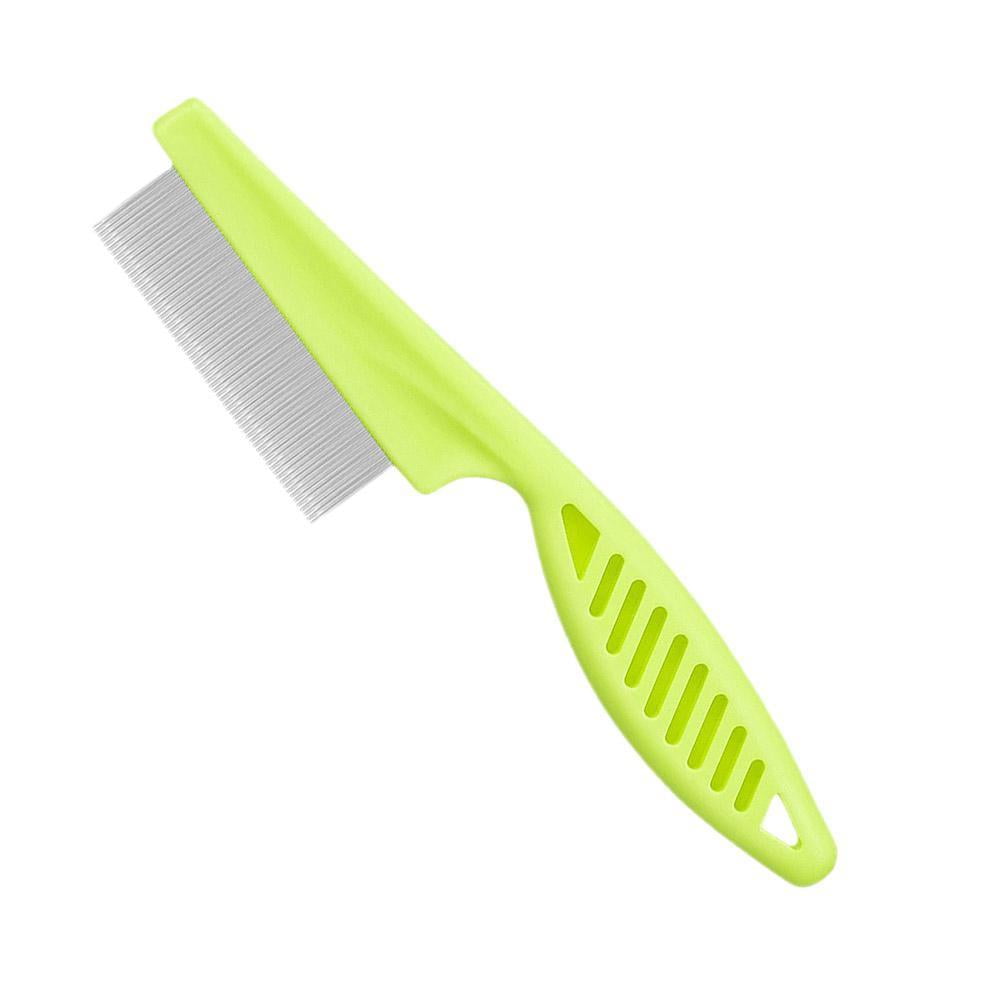 Pet Narrow Nit Comb Dog Massage Comb Hair Grooming Close Brush Hair Tooth Fleas Pet Car Cleaning Pet Combs S2z4 Tools U6K9