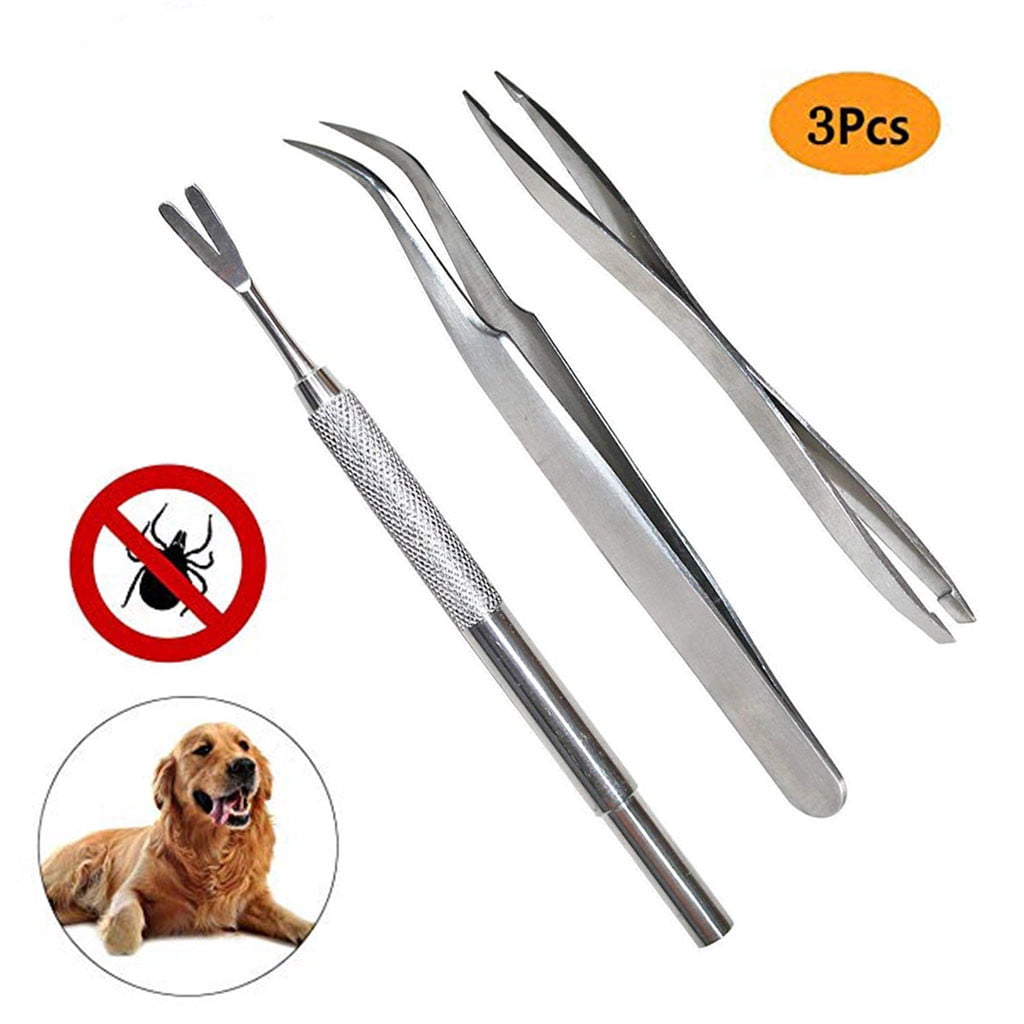Clearance ! ZBBMUYHGSA 1PC Stainless Steel Insect Removal Tool Three-Piece Set Tool Bag Tick Remover For Dog/Cat/Human In 3 Premium Tick Remover Set