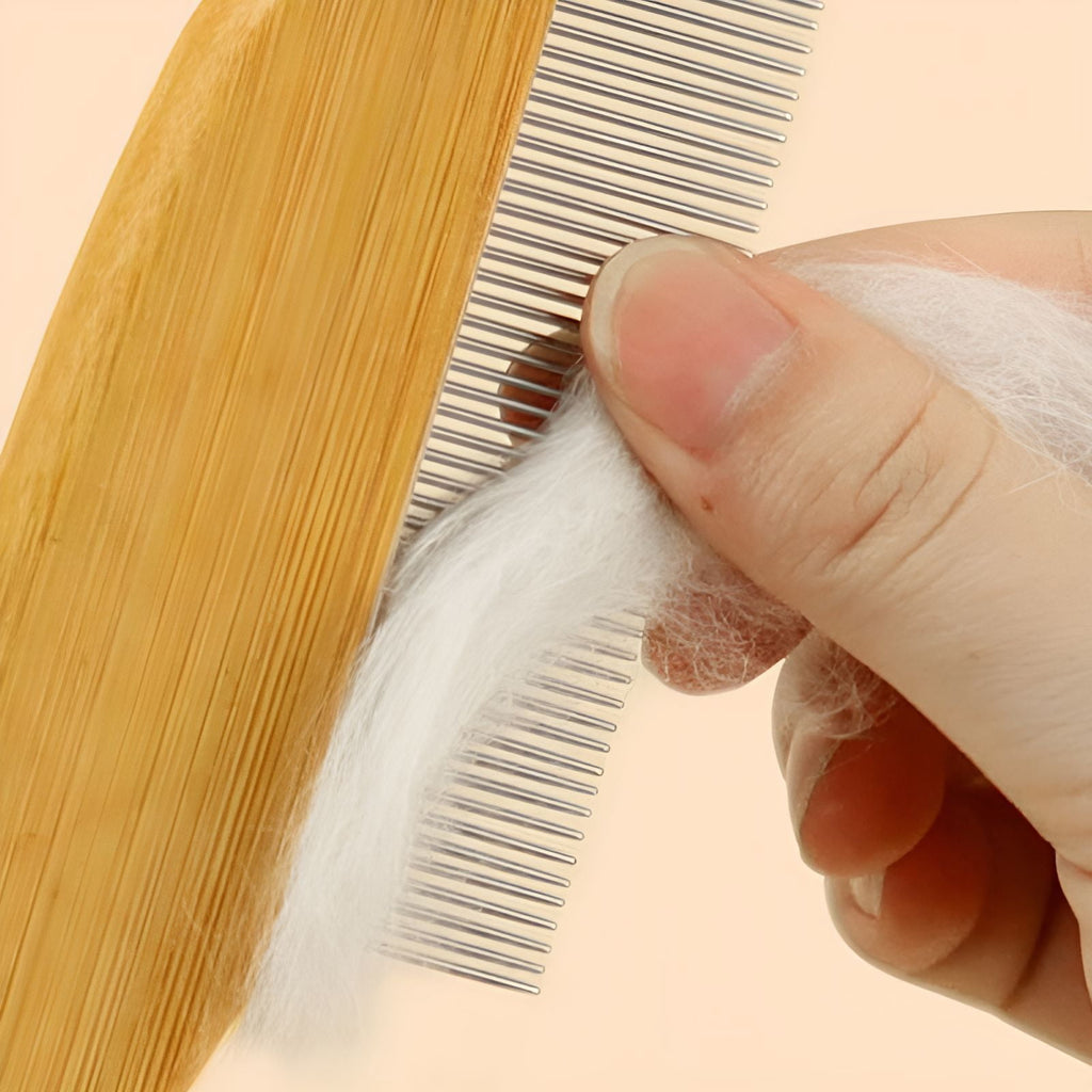 ACDANC Flea Comb,Stainless Steel Flea Comb for Cats,For Medium & Long Hair Tick Comb for Dogs