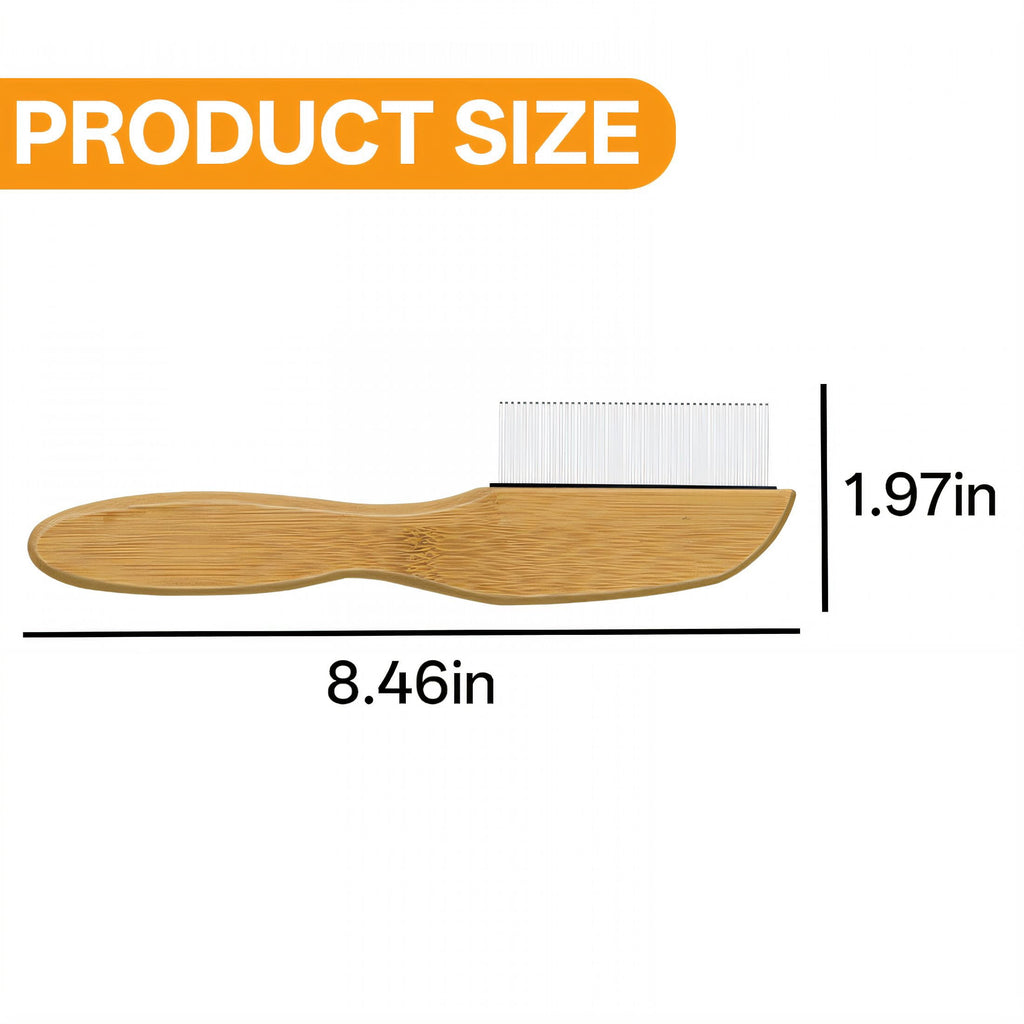 ACDANC Flea Comb,Stainless Steel Flea Comb for Cats,For Medium & Long Hair Tick Comb for Dogs