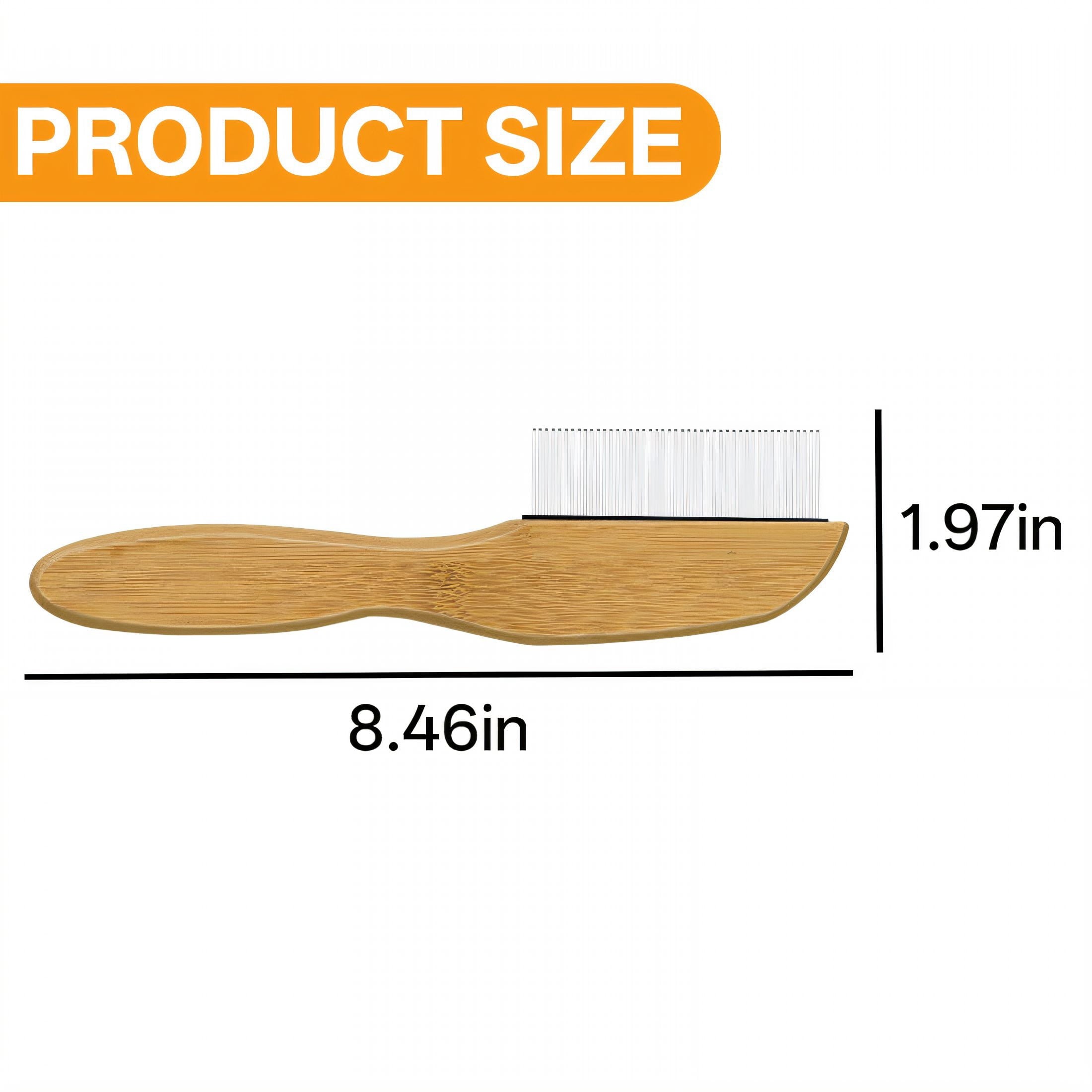 ACDANC Flea Comb,Stainless Steel Flea Comb for Cats,For Medium & Long Hair Tick Comb for Dogs