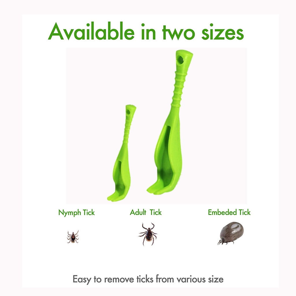 2 pieces of new packaging, 2 sizes, tick hook removal tool, useful for humans/dogs/pets/horses/cats