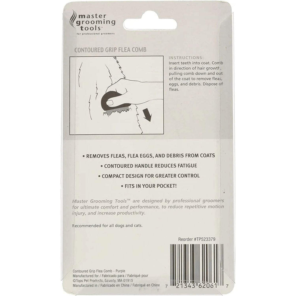 MGT TP5233 79 Contouted Grip Flea Comb Pur