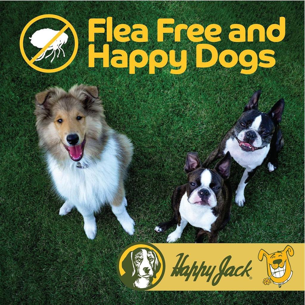 Happy Jack Flea and Tick Powder for Dogs, 5 oz Can