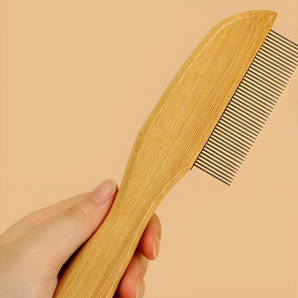 ACDANC Flea Comb,Stainless Steel Flea Comb for Cats,For Medium & Long Hair Tick Comb for Dogs